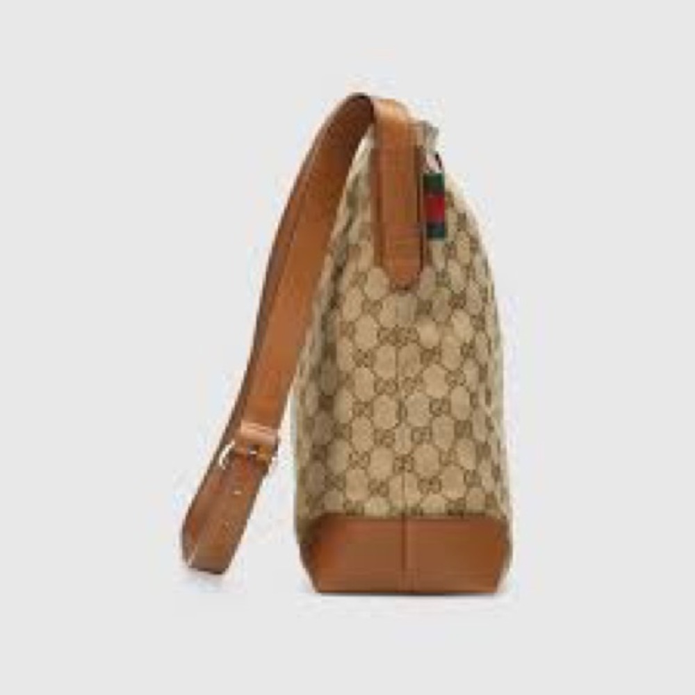 GUCCI | Large original GG canvas messenger bag - Picture 5 of 17